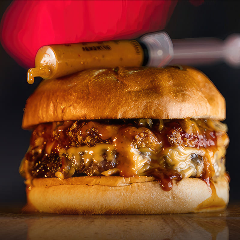 Hamburguesa la bichota tercer puesto en la Champions Burger España 2023